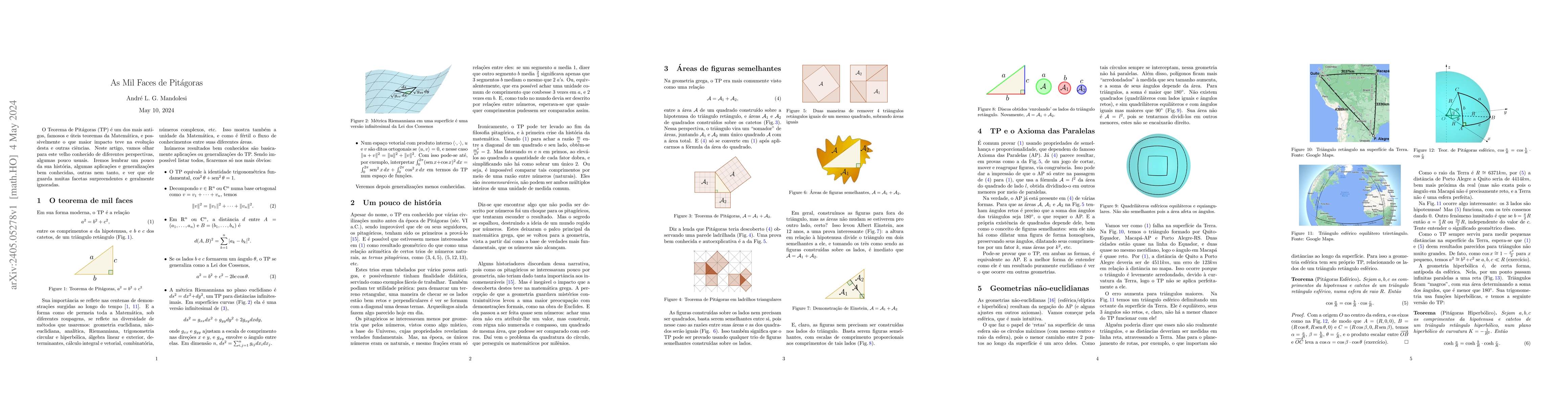 Thumbnail for The Thousand Faces of Pythagoras (As Mil Faces de Pit\'agoras)