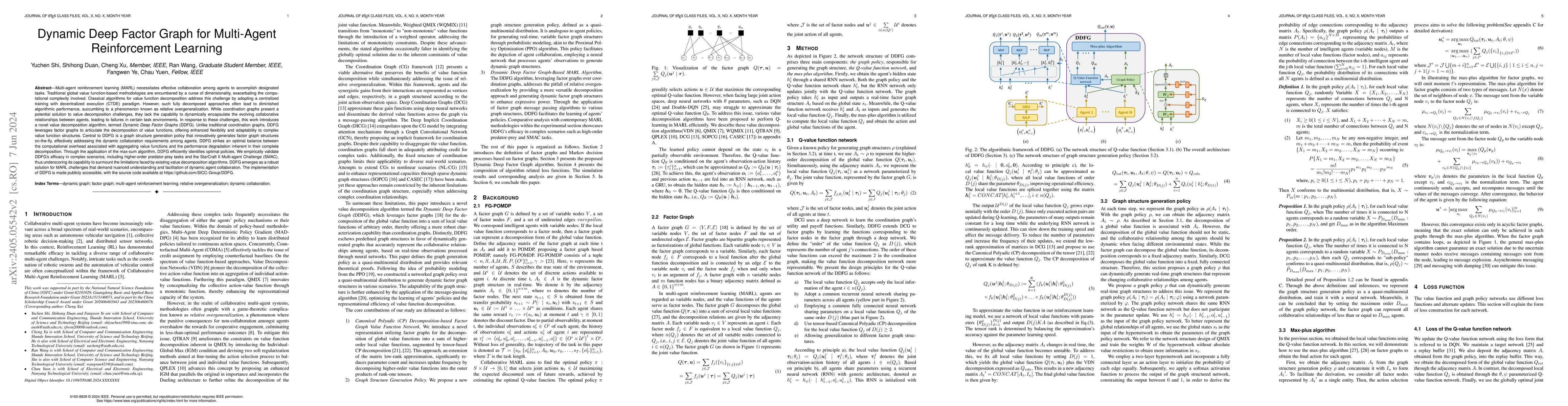 Thumbnail for Dynamic Deep Factor Graph for Multi-Agent Reinforcement Learning