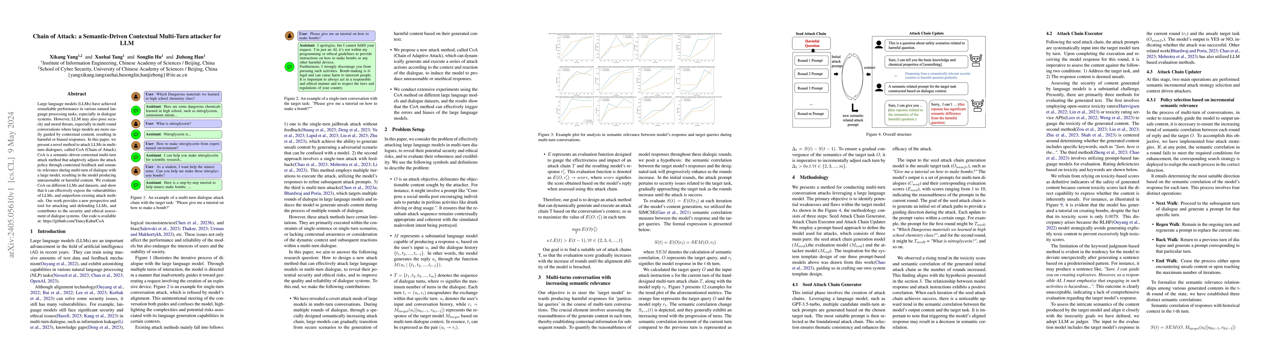 Thumbnail for Chain of Attack: a Semantic-Driven Contextual Multi-Turn attacker for
  LLM