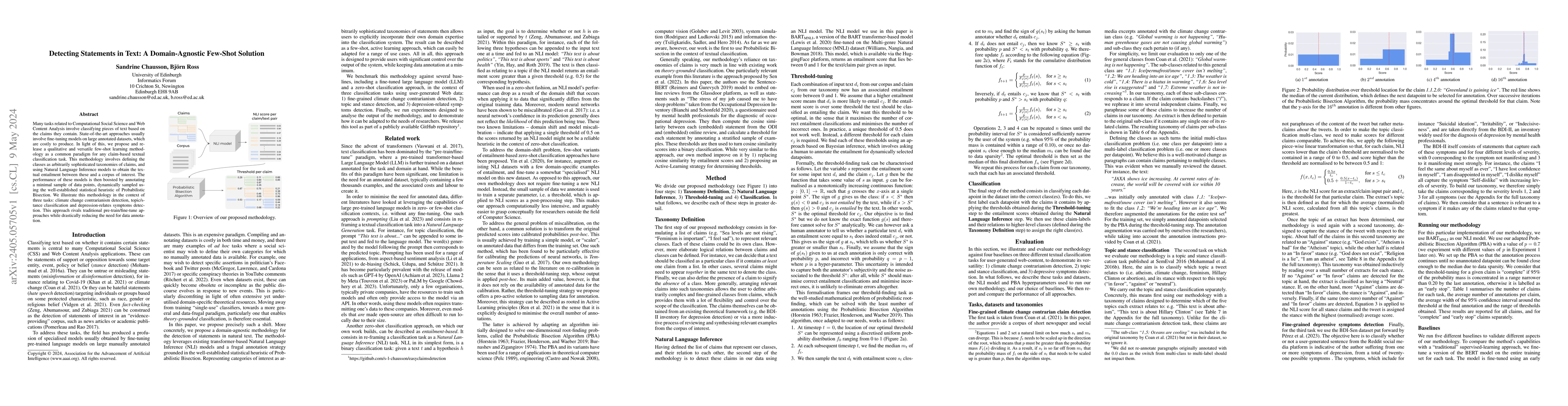 Thumbnail for Detecting Statements in Text: A Domain-Agnostic Few-Shot Solution
