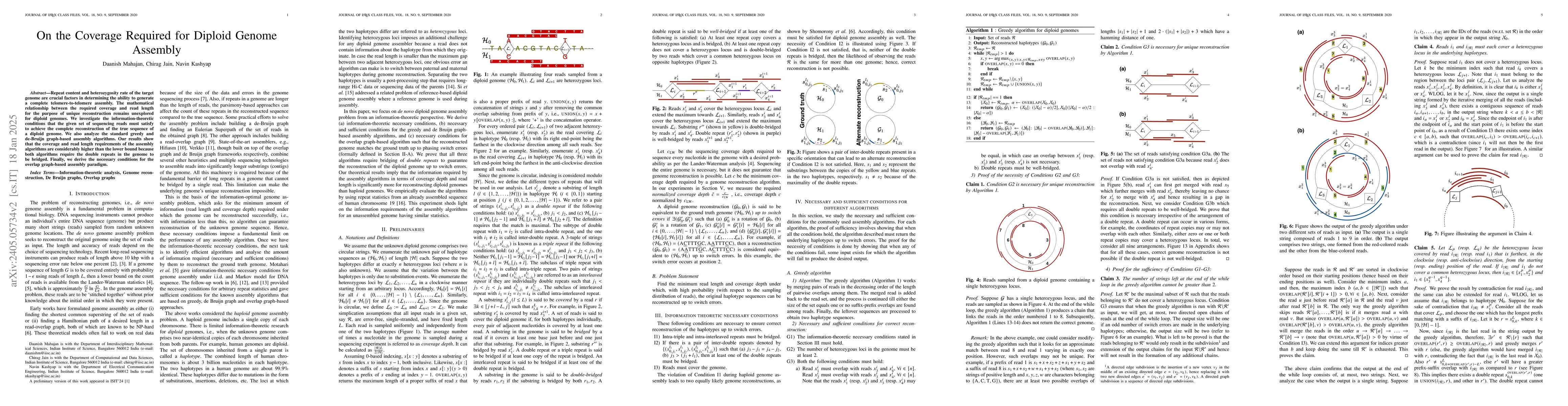 Thumbnail for On the Coverage Required for Diploid Genome Assembly