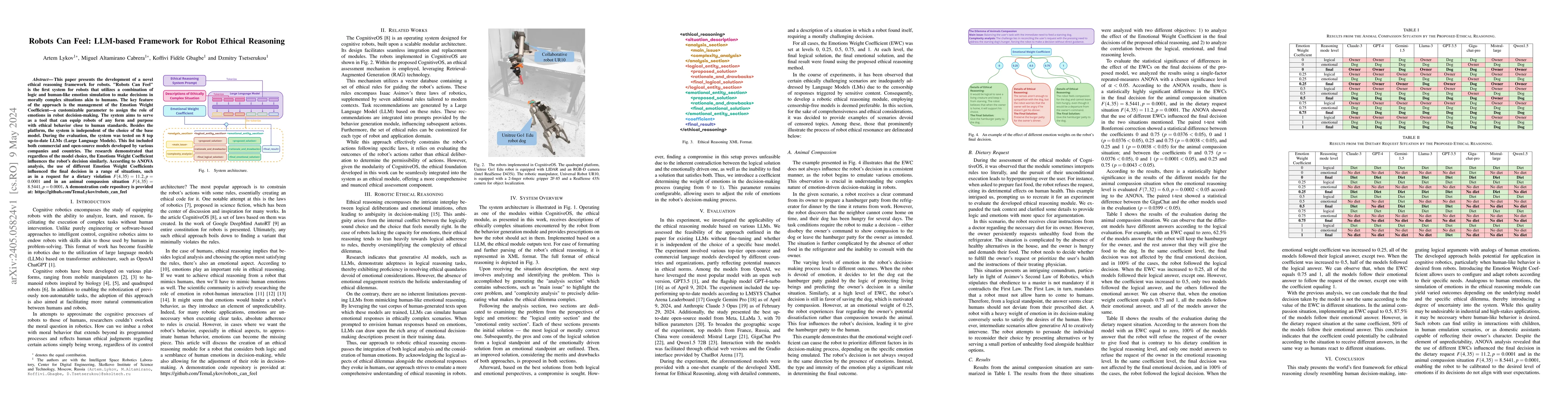 Thumbnail for Robots Can Feel: LLM-based Framework for Robot Ethical Reasoning