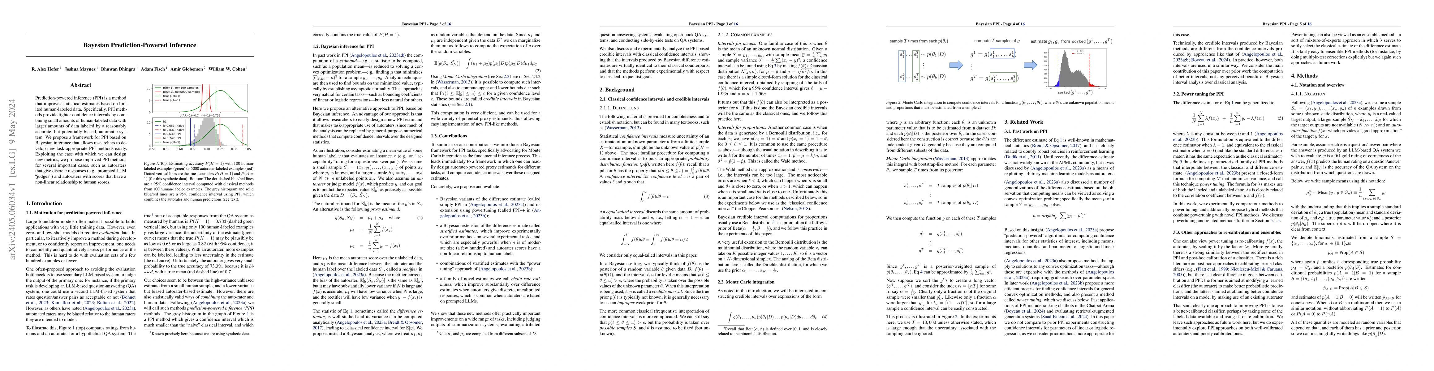 Thumbnail for Bayesian Prediction-Powered Inference