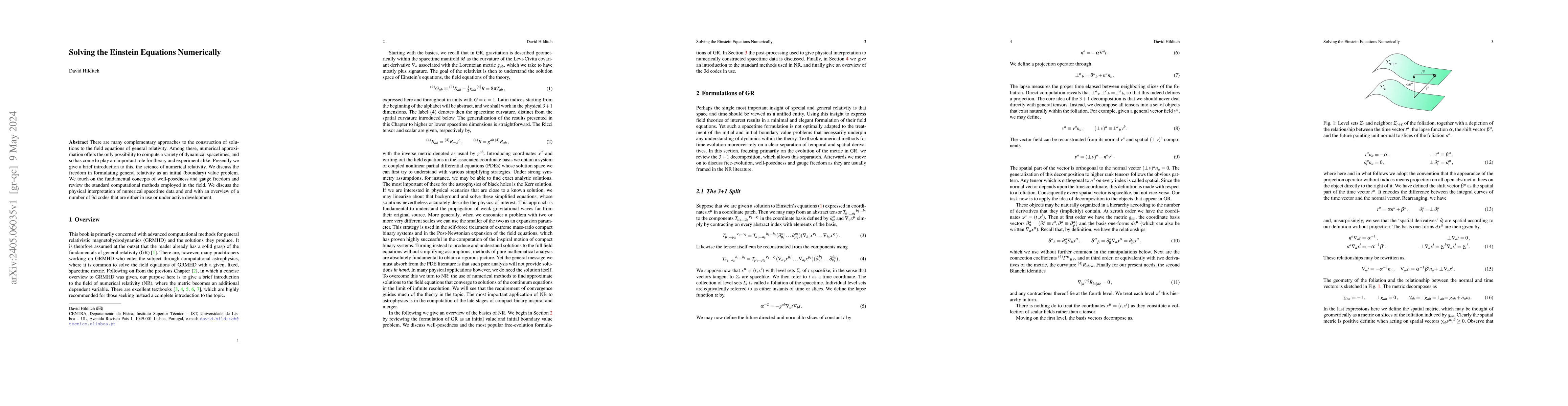 Thumbnail for Solving the Einstein Equations Numerically
