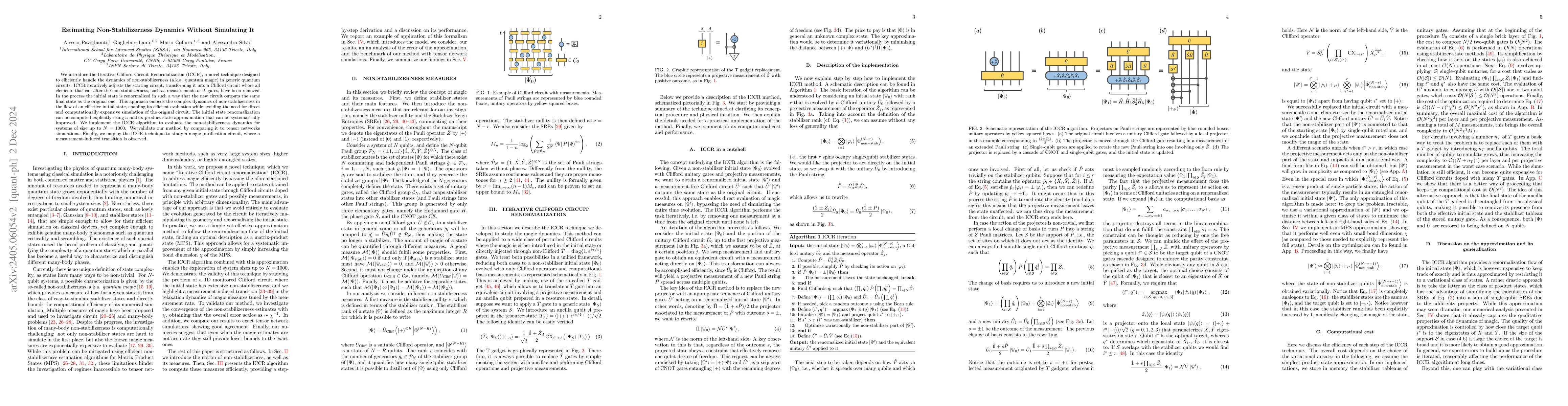Thumbnail for Estimating Non-Stabilizerness Dynamics Without Simulating It