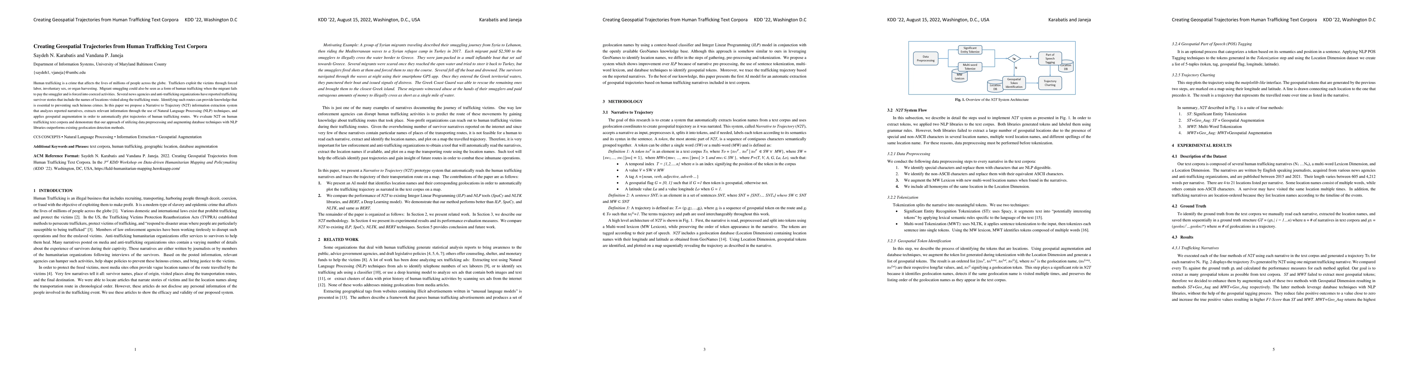 Thumbnail for Creating Geospatial Trajectories from Human Trafficking Text Corpora