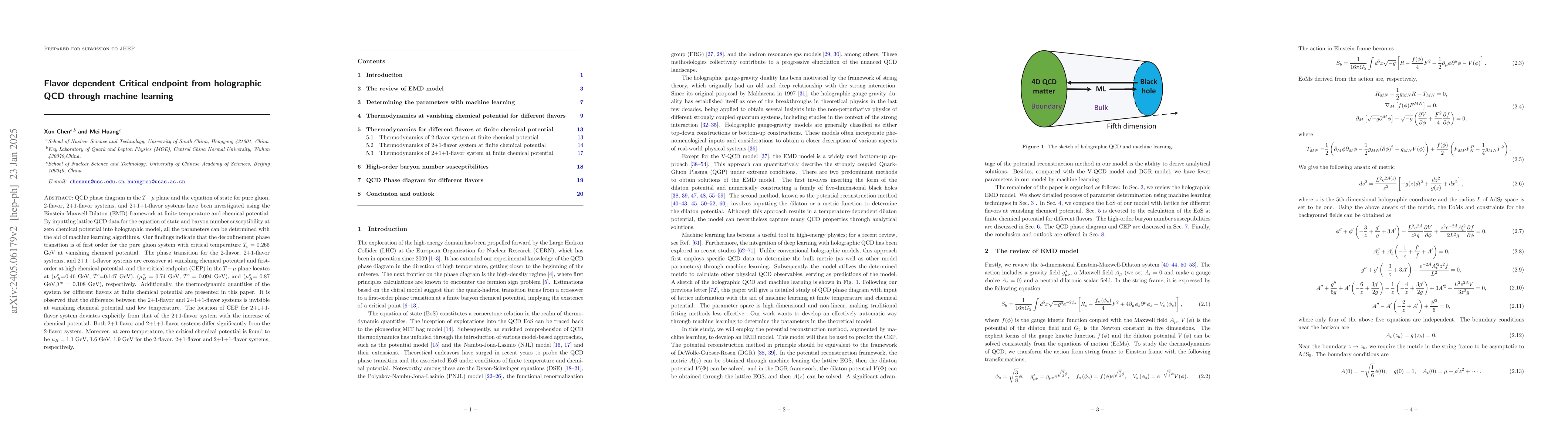 Thumbnail for Flavor dependent Critical endpoint from holographic QCD through machine
  learning