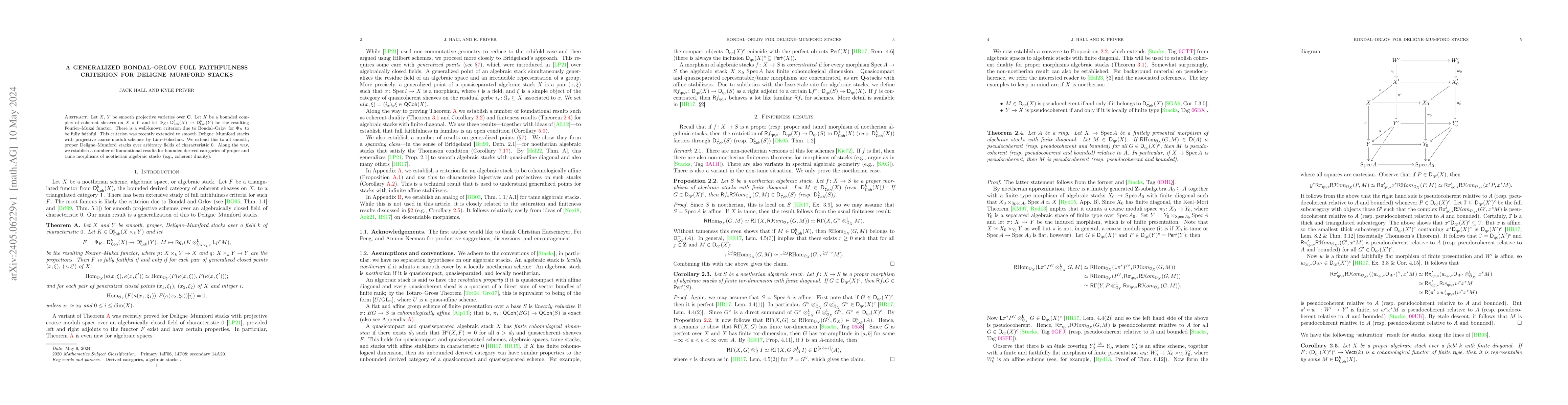 Thumbnail for A generalized Bondal-Orlov full faithfulness criterion for
  Deligne-Mumford stacks