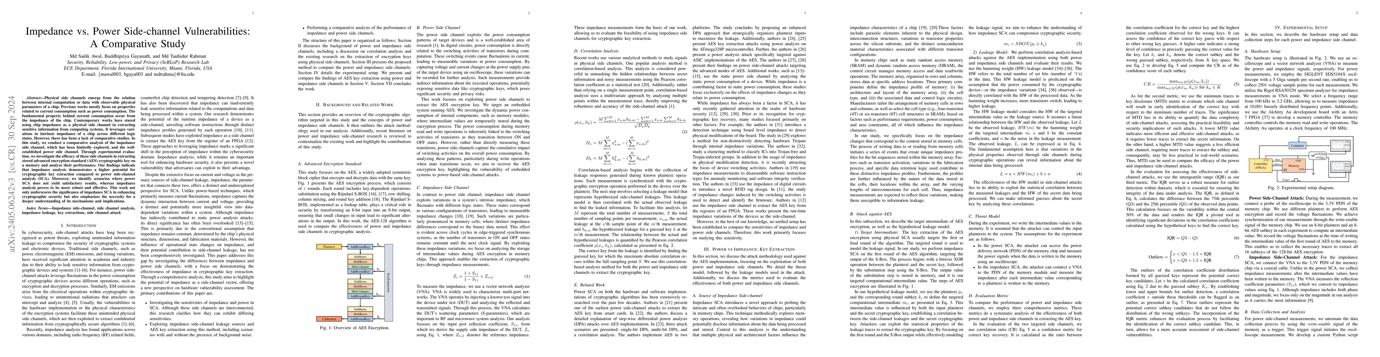 Thumbnail for Impedance vs. Power Side-channel Vulnerabilities: A Comparative Study