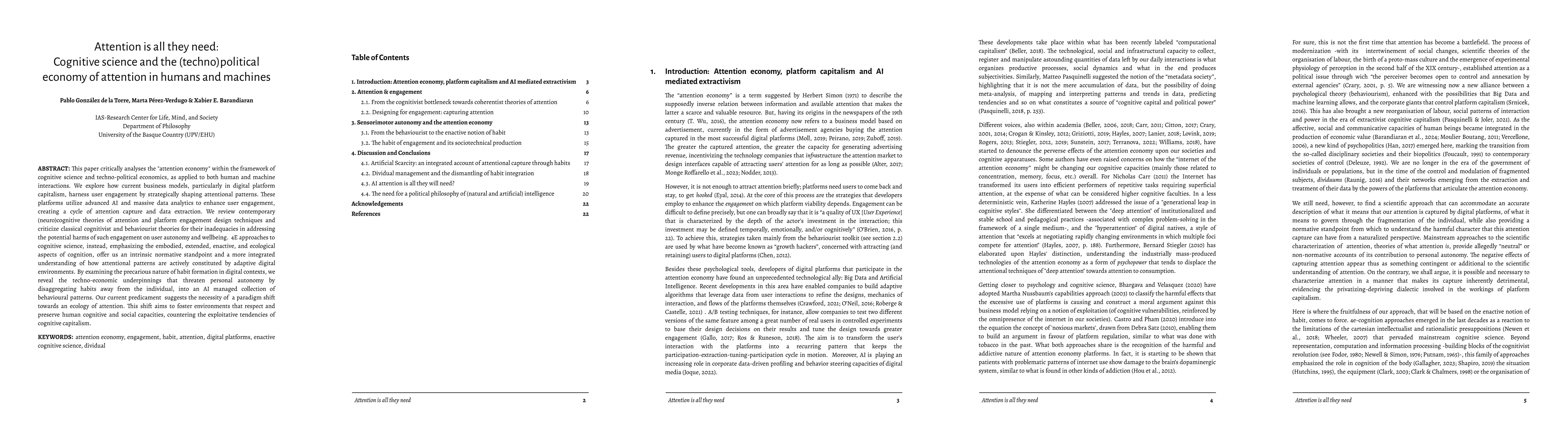 Thumbnail for Attention is all they need: Cognitive science and the (techno)political
  economy of attention in humans and machines