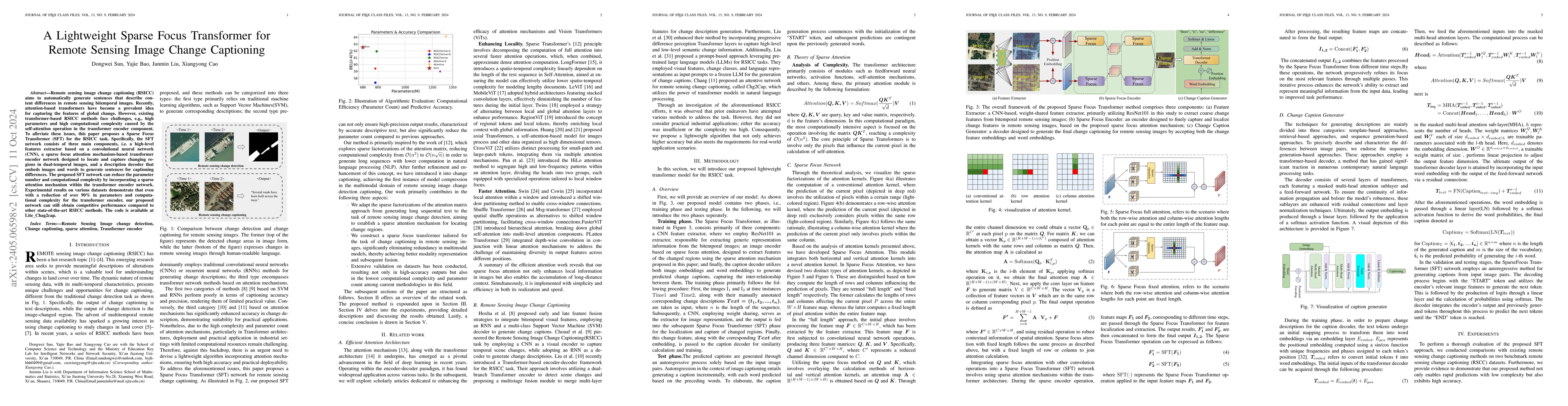 Thumbnail for A Lightweight Transformer for Remote Sensing Image Change Captioning