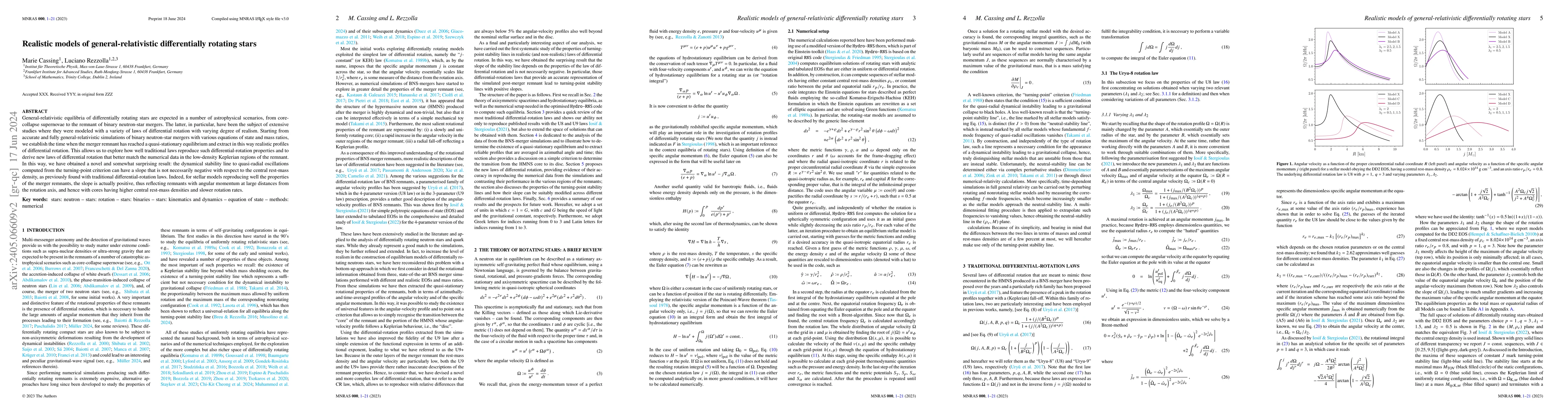 Thumbnail for Realistic models of general-relativistic differentially rotating stars