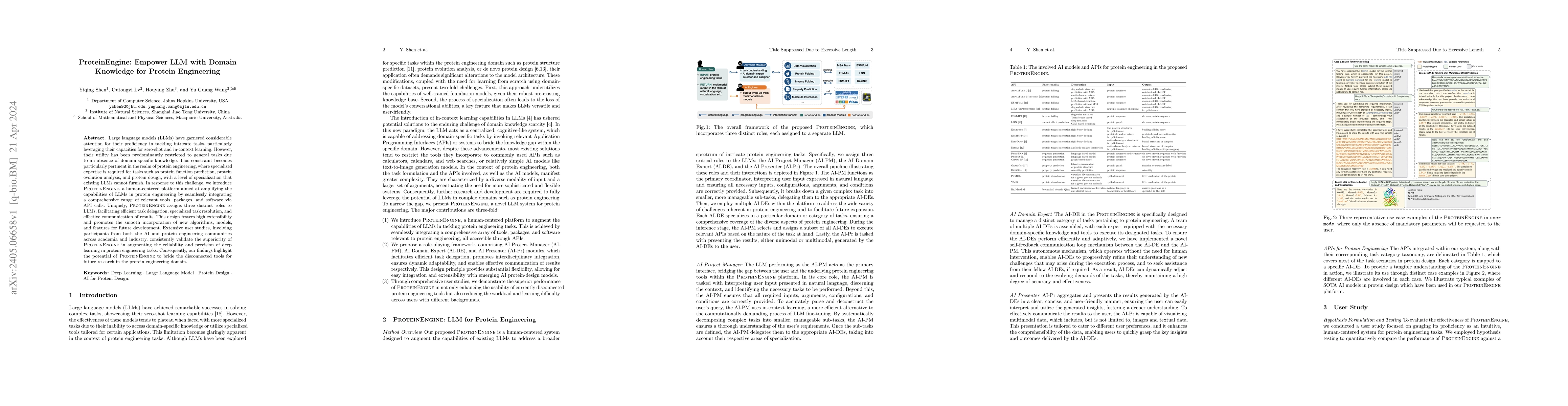 Thumbnail for ProteinEngine: Empower LLM with Domain Knowledge for Protein Engineering