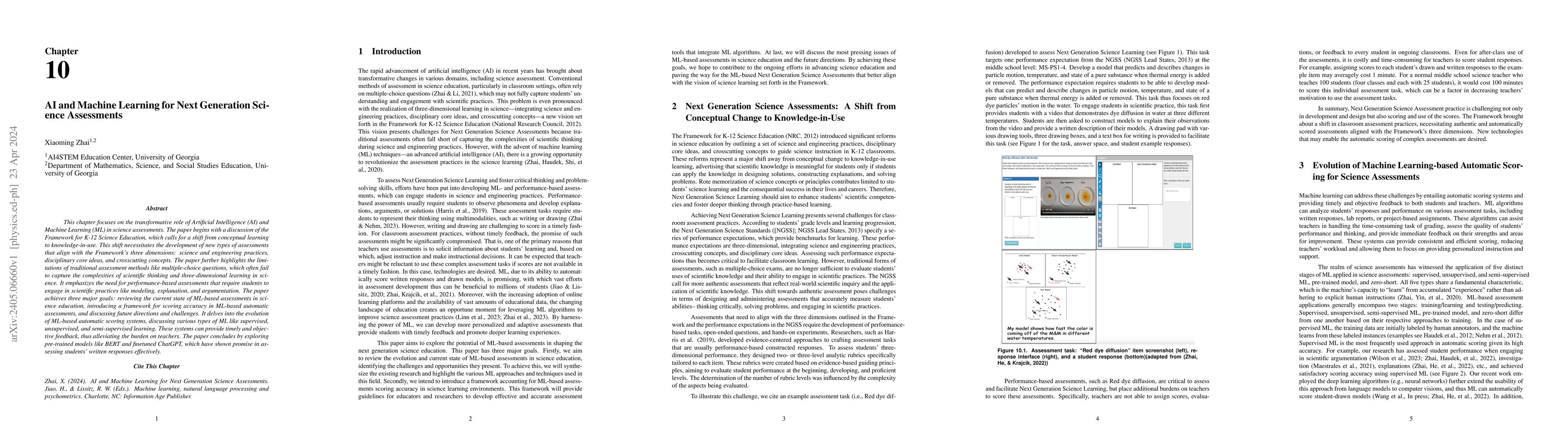 Thumbnail for AI and Machine Learning for Next Generation Science Assessments