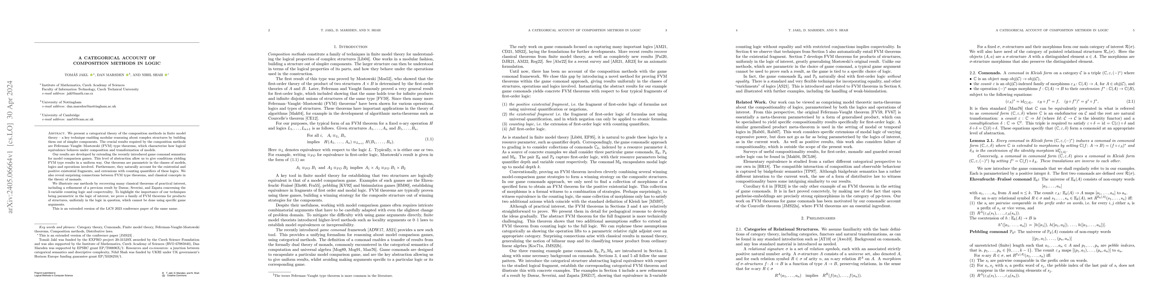 Thumbnail for A categorical account of composition methods in logic (extended version)