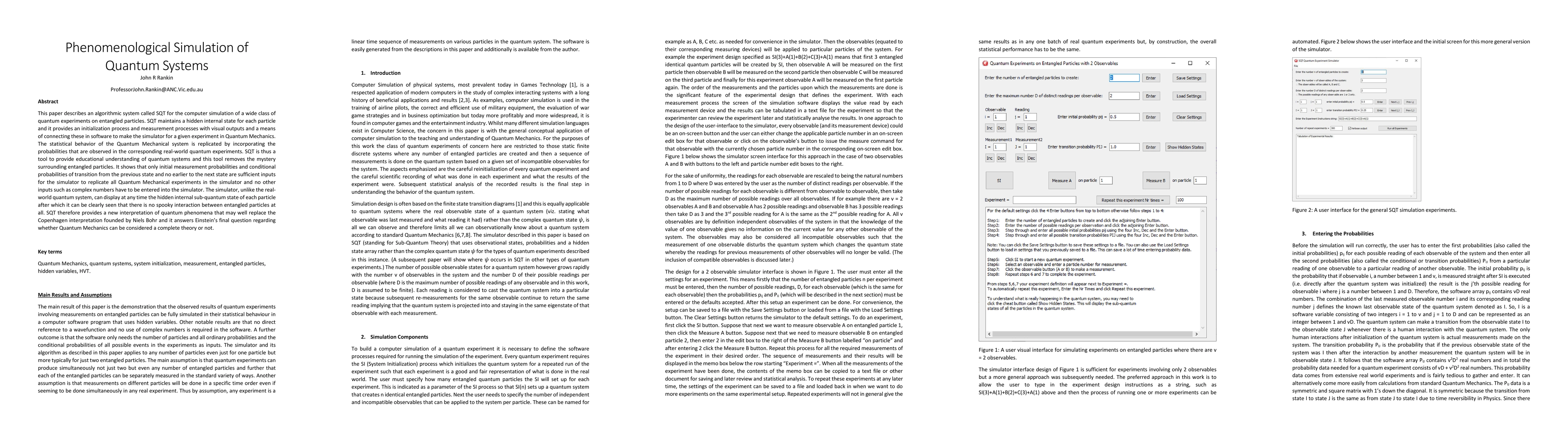 Thumbnail for Phenomenological Simulation of Quantum Systems