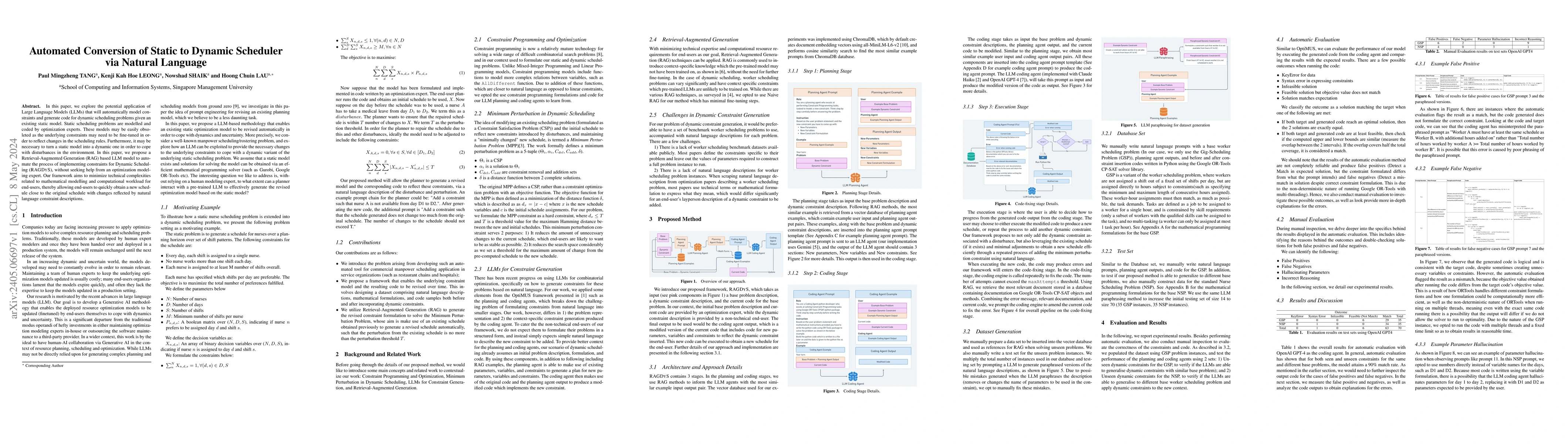 Thumbnail for Automated Conversion of Static to Dynamic Scheduler via Natural Language