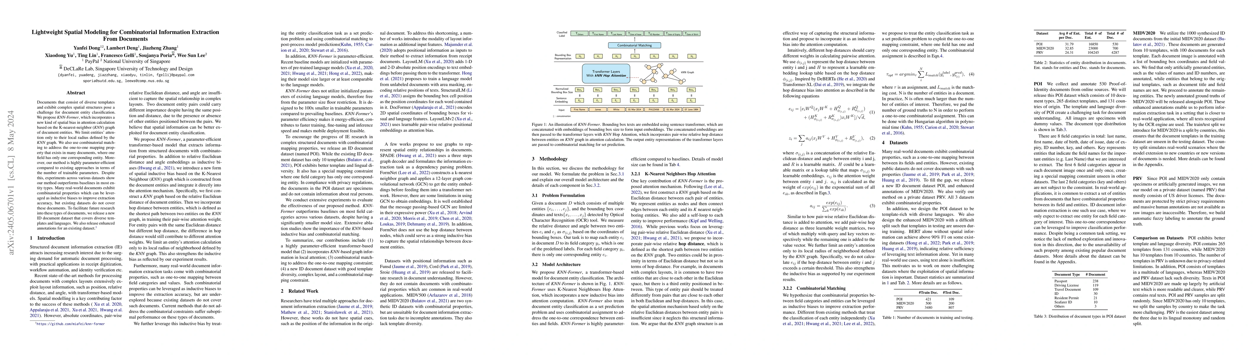 Thumbnail for Lightweight Spatial Modeling for Combinatorial Information Extraction
  From Documents