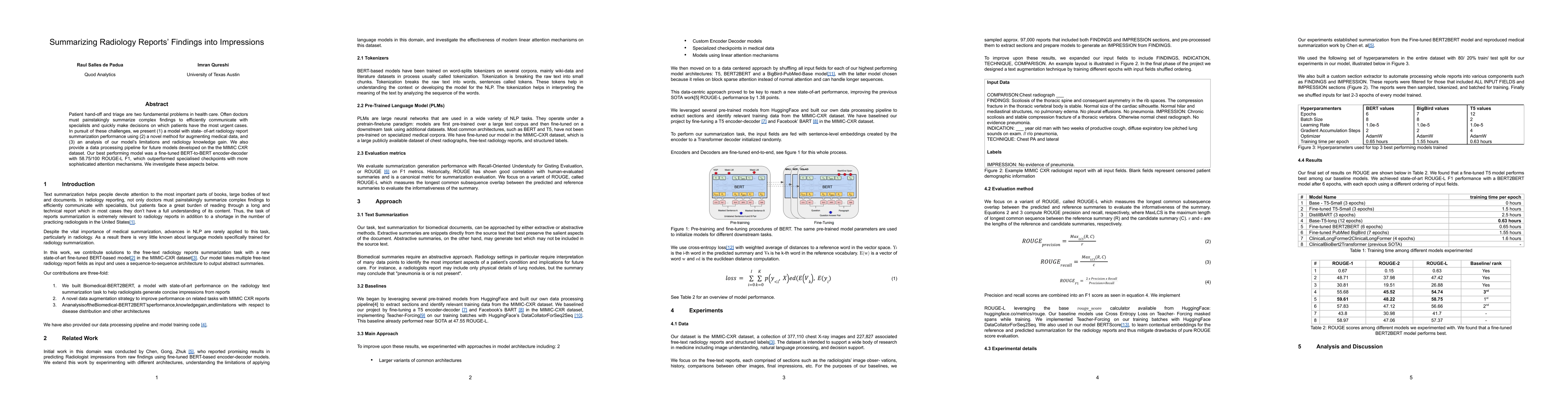 Thumbnail for Summarizing Radiology Reports Findings into Impressions