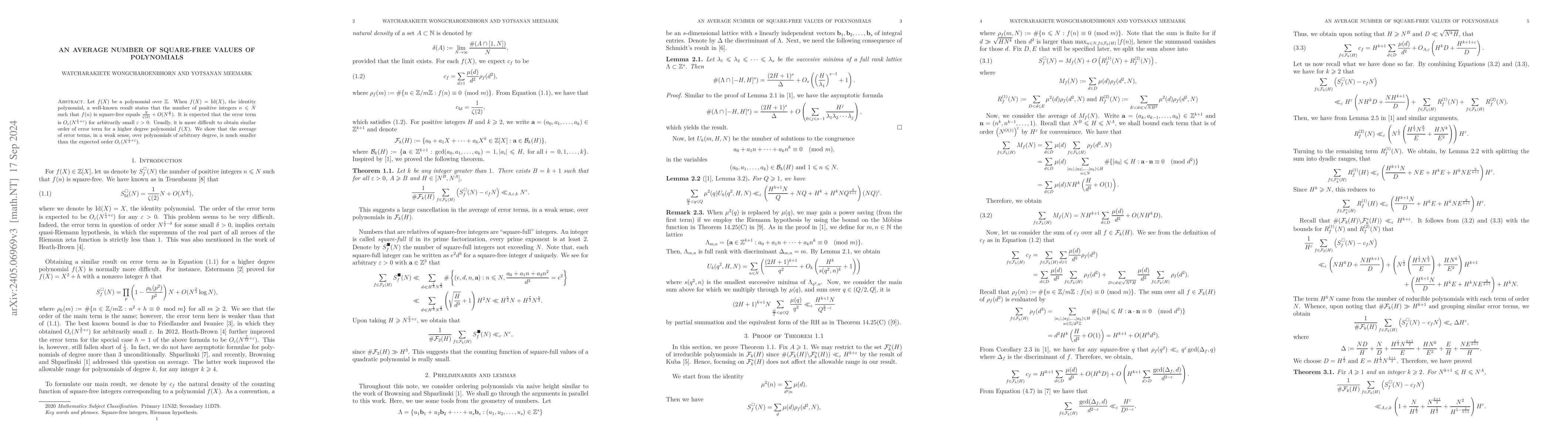 Thumbnail for Values of random polynomials under the Riemann hypothesis