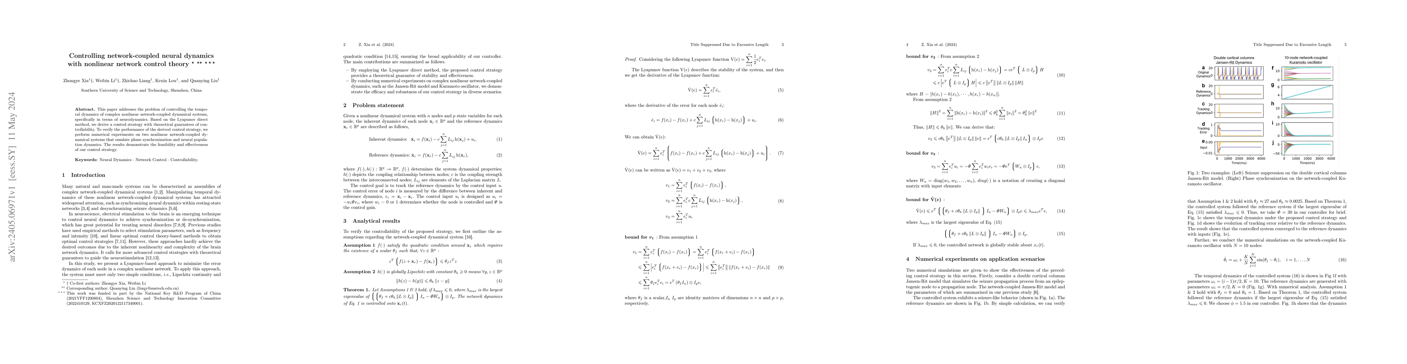 Thumbnail for Controlling network-coupled neural dynamics with nonlinear network
  control theory