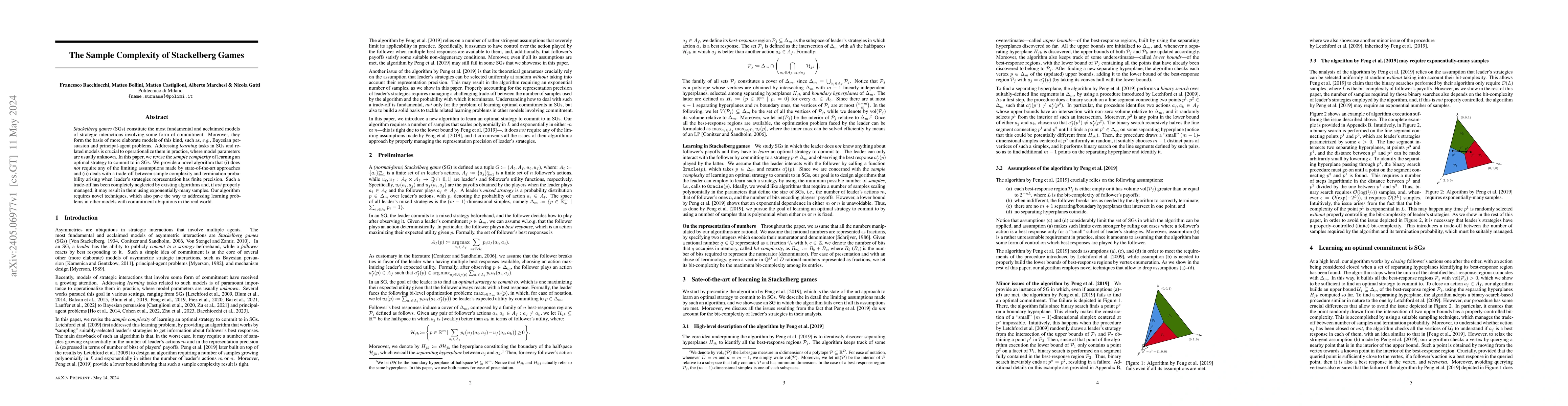 Thumbnail for The Sample Complexity of Stackelberg Games