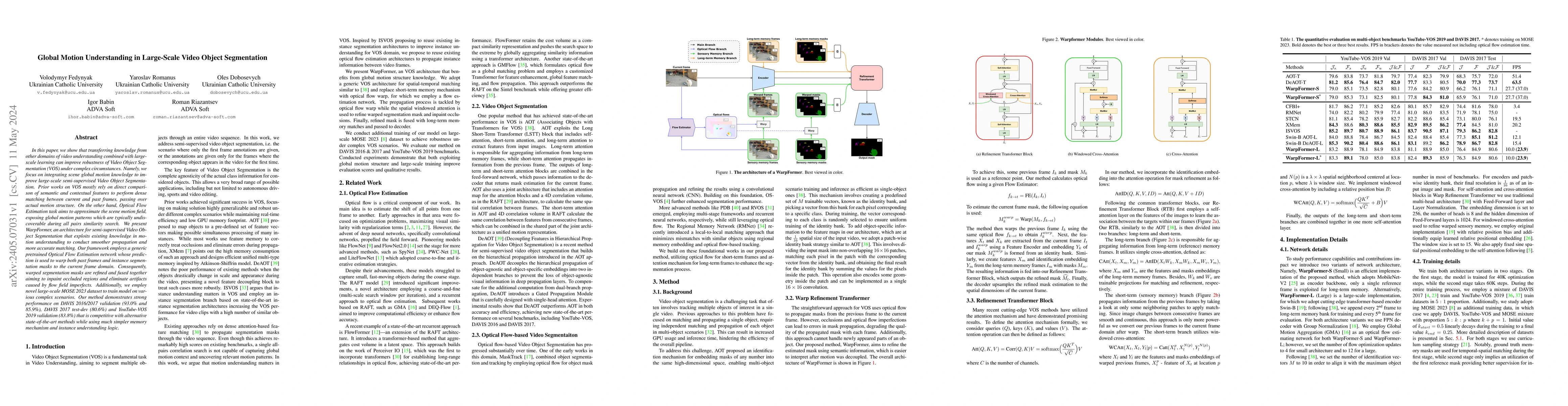 Thumbnail for Global Motion Understanding in Large-Scale Video Object Segmentation