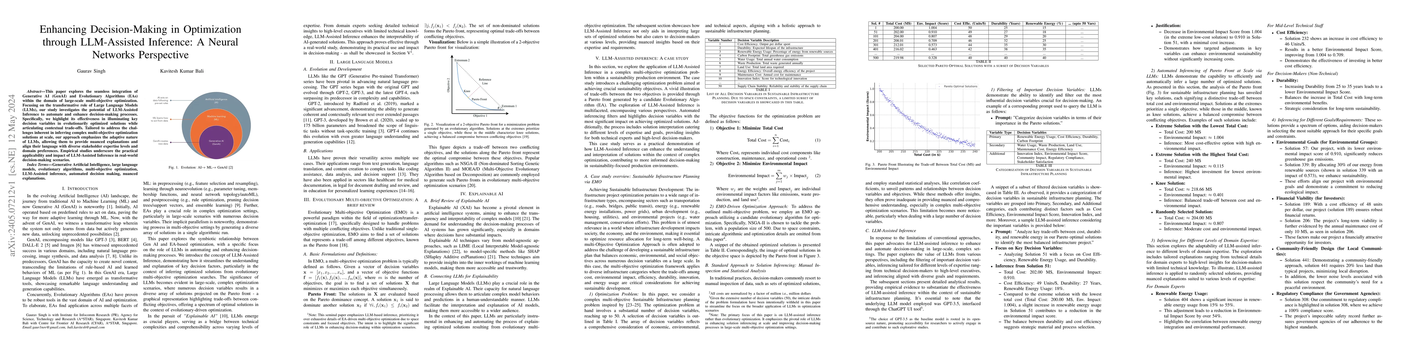 Thumbnail for Enhancing Decision-Making in Optimization through LLM-Assisted
  Inference: A Neural Networks Perspective