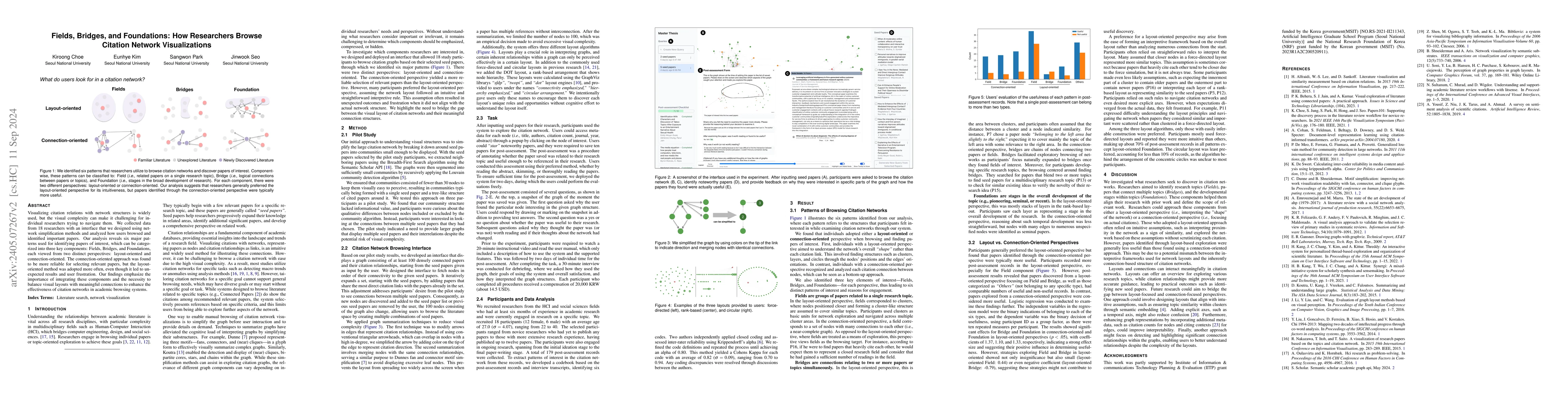 Thumbnail for Fields, Bridges, and Foundations: How Researchers Browse Citation
  Network Visualizations