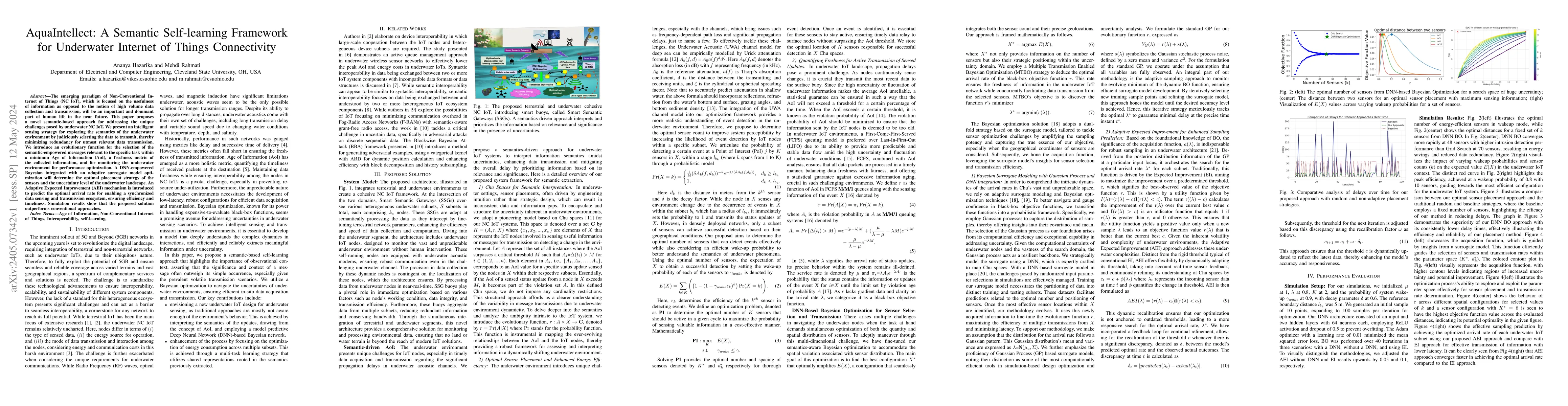 Thumbnail for AquaIntellect: A Semantic Self-learning Framework for Underwater
  Internet of Things Connectivity