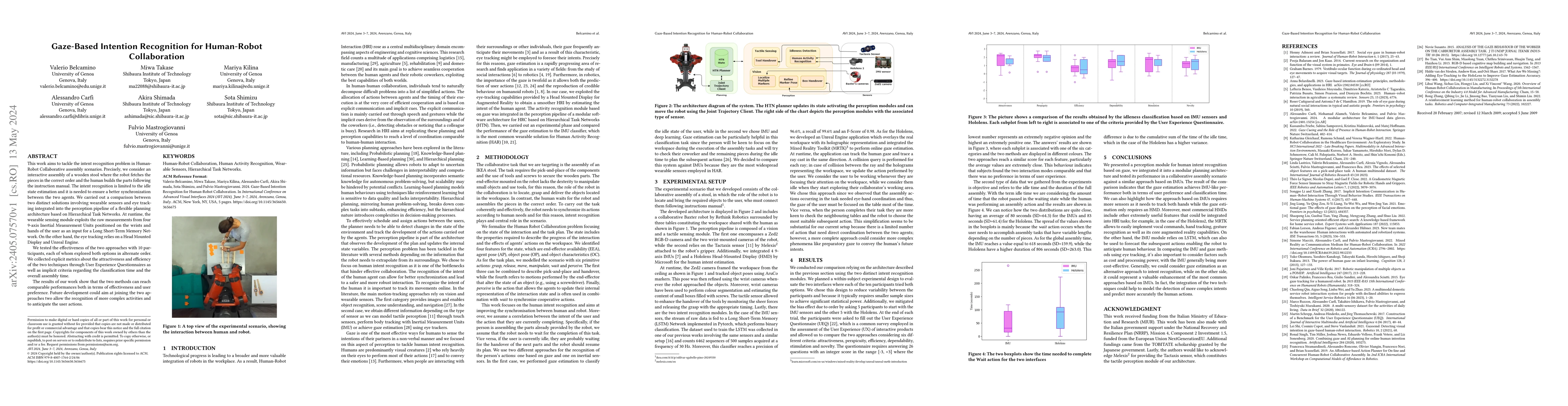 Thumbnail for Gaze-Based Intention Recognition for Human-Robot Collaboration