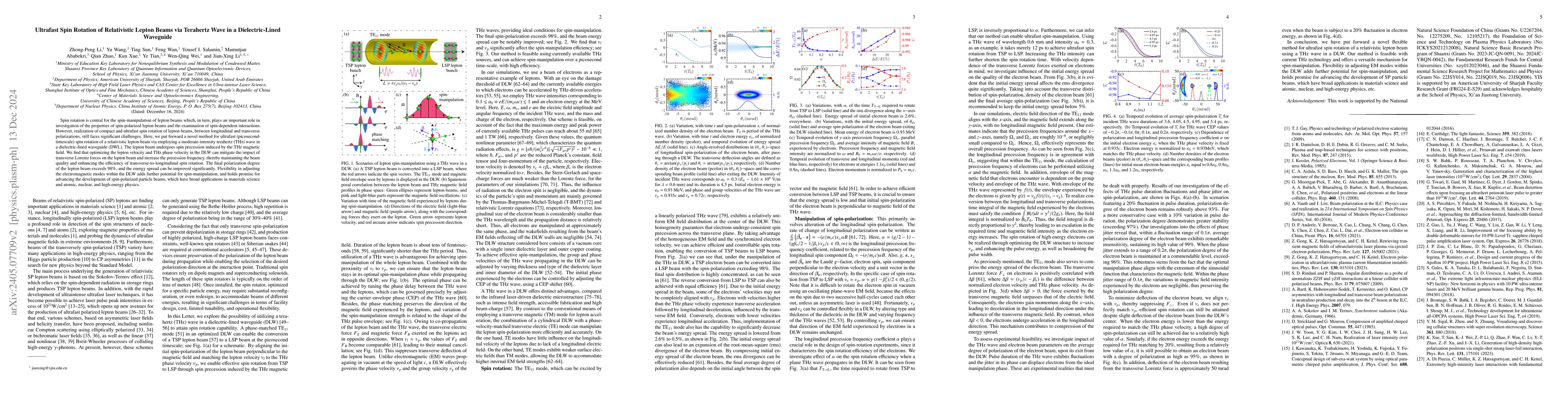 Thumbnail for Ultrafast Structured Spin-Manipulation of Relativistic Lepton Beams