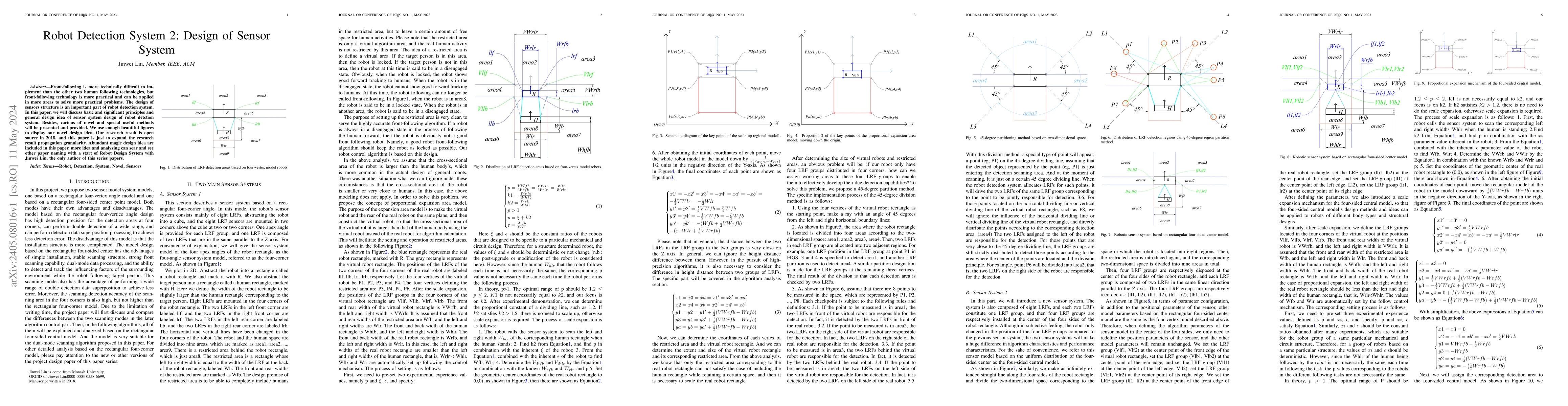 Thumbnail for Robot Detection System 2: Design of Sensor System