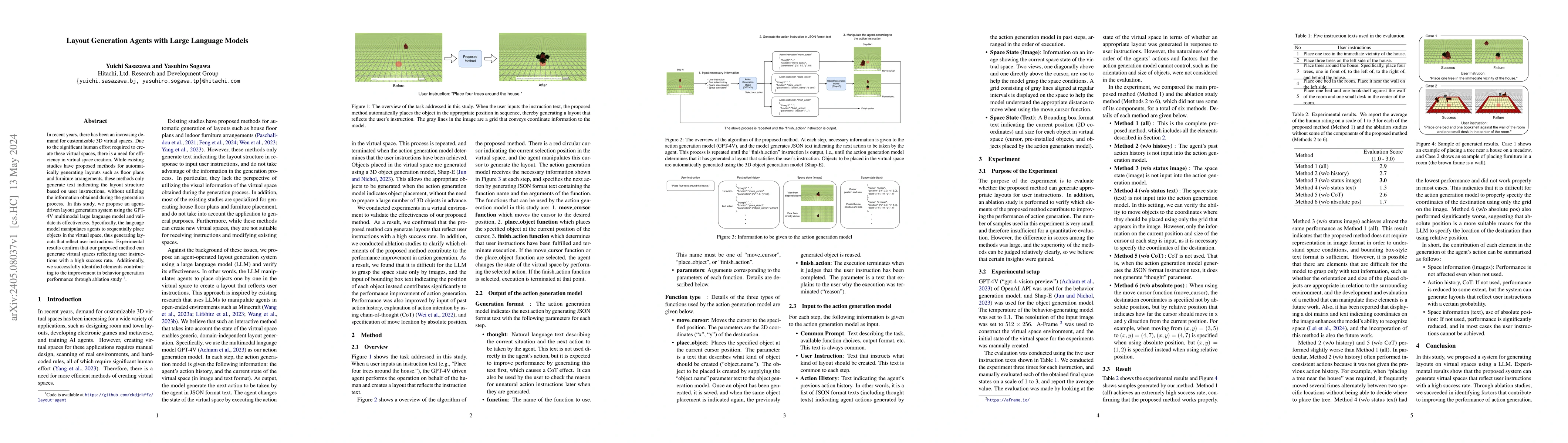 Thumbnail for Layout Generation Agents with Large Language Models