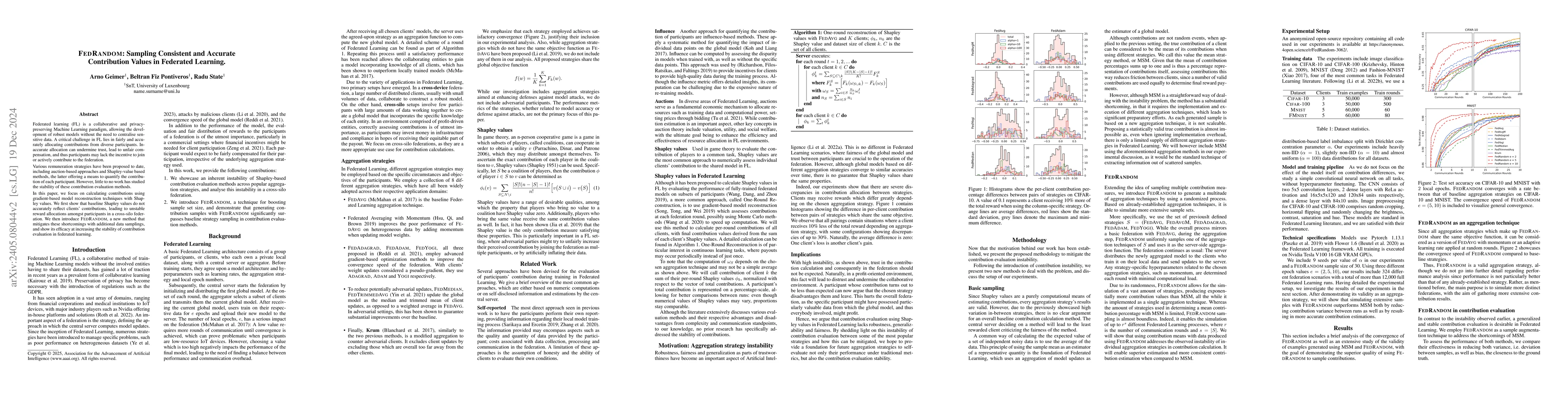 Thumbnail for Mitigating federated learning contribution allocation instability
  through randomized aggregation