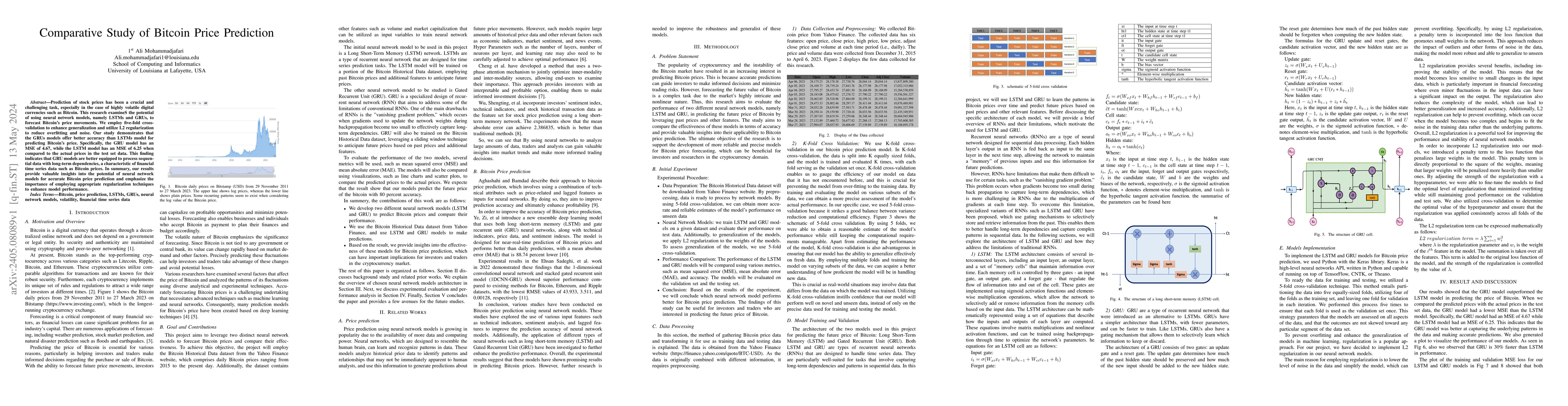 Thumbnail for Comparative Study of Bitcoin Price Prediction