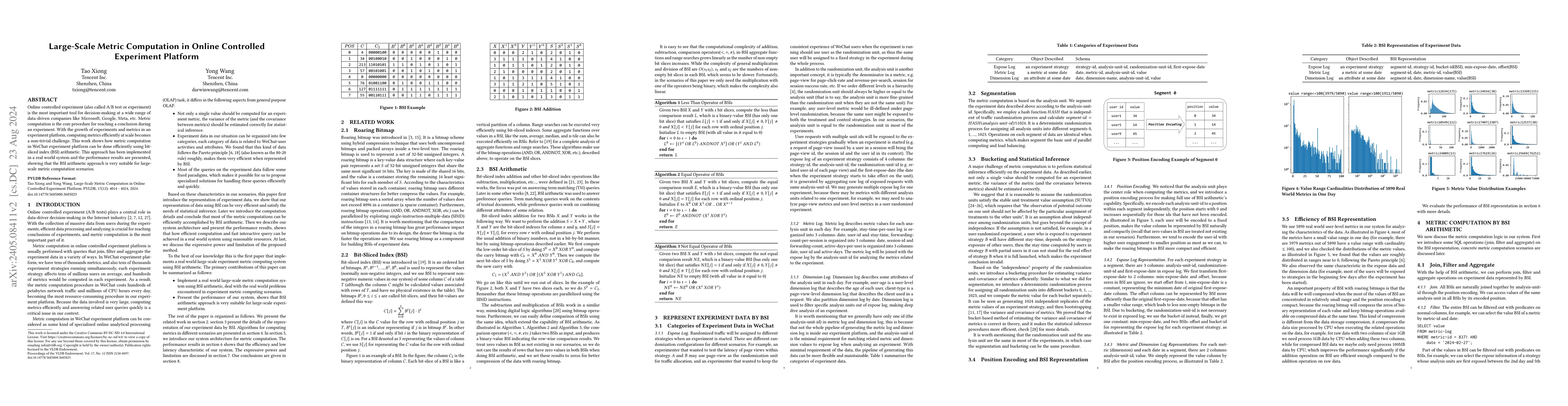Thumbnail for Large-Scale Metric Computation in Online Controlled Experiment Platform