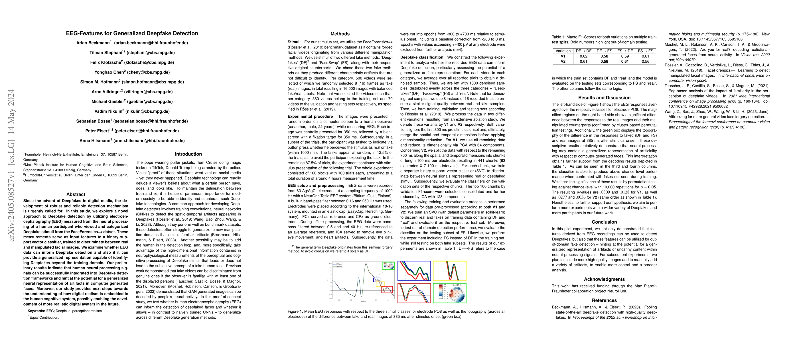 Thumbnail for EEG-Features for Generalized Deepfake Detection