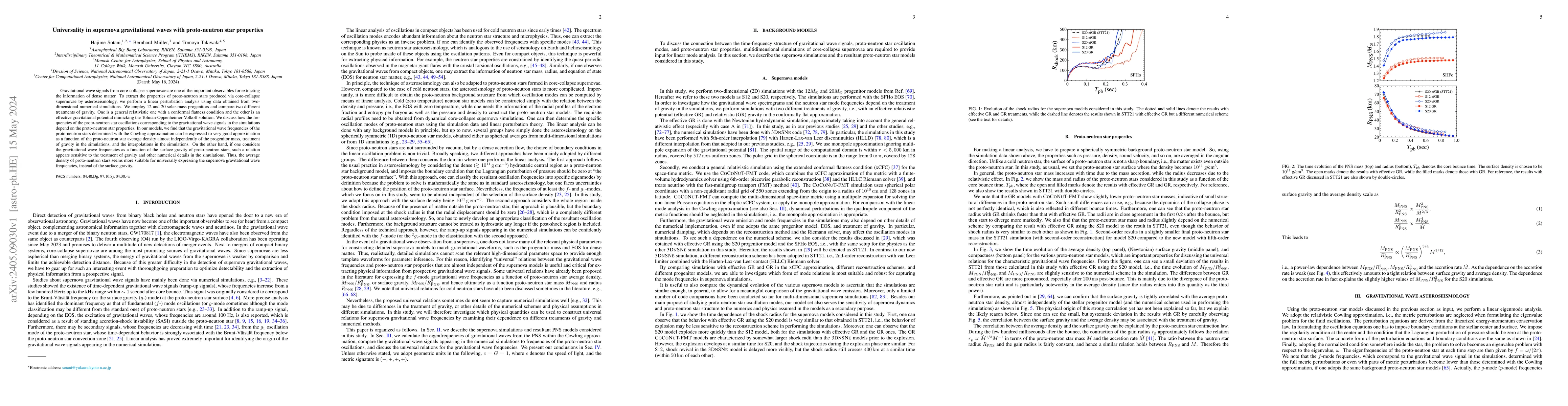 Thumbnail for Universality in supernova gravitational waves with proto-neutron star
  properties