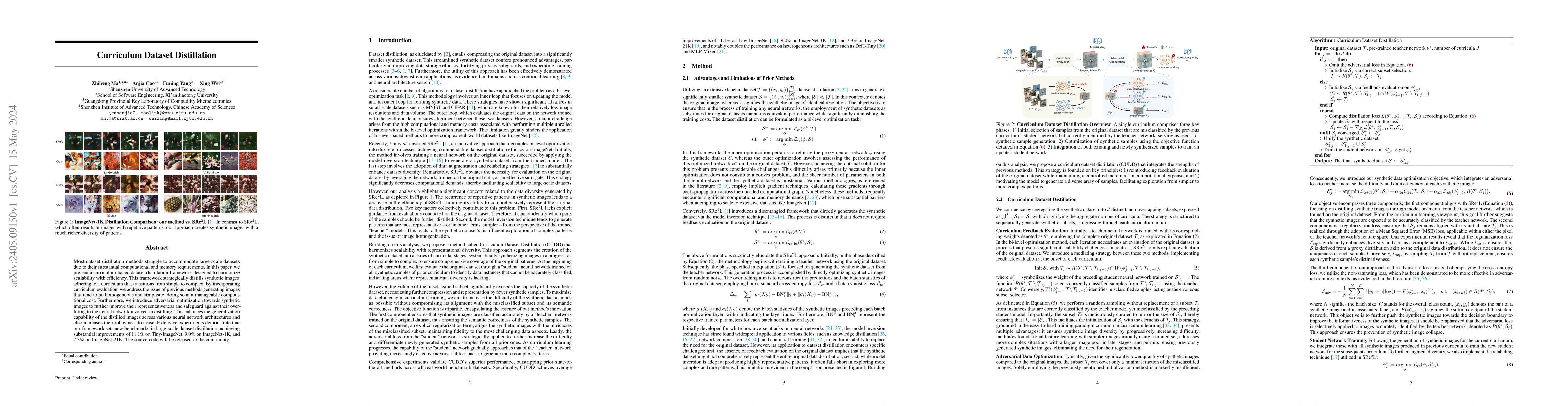 Thumbnail for Curriculum Dataset Distillation