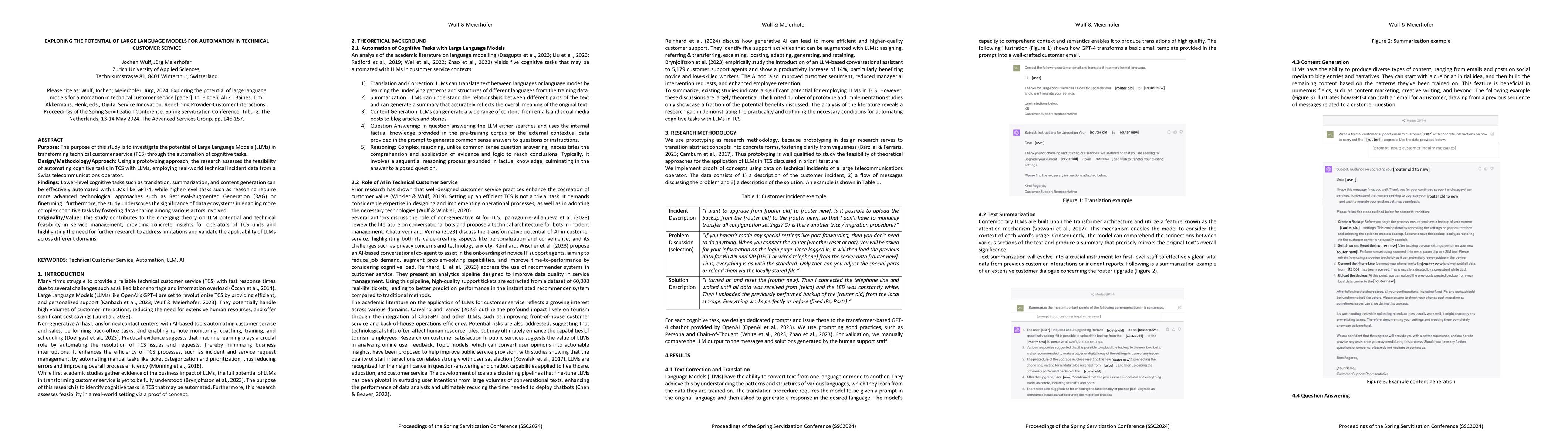 Thumbnail for Exploring the Potential of Large Language Models for Automation in
  Technical Customer Service