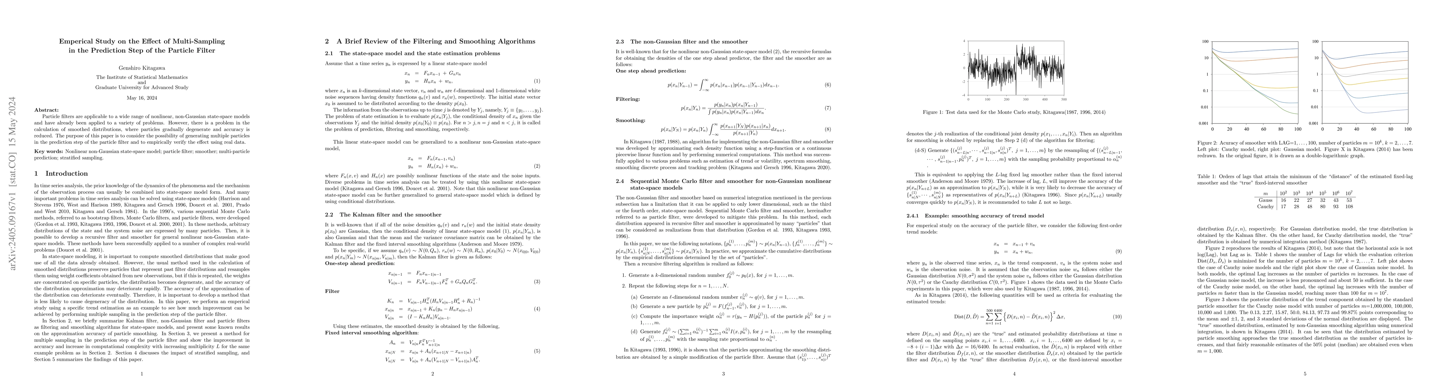 Thumbnail for Emperical Study on the Effect of Multi-Sampling in the Prediction Step
  of the Particle Filter