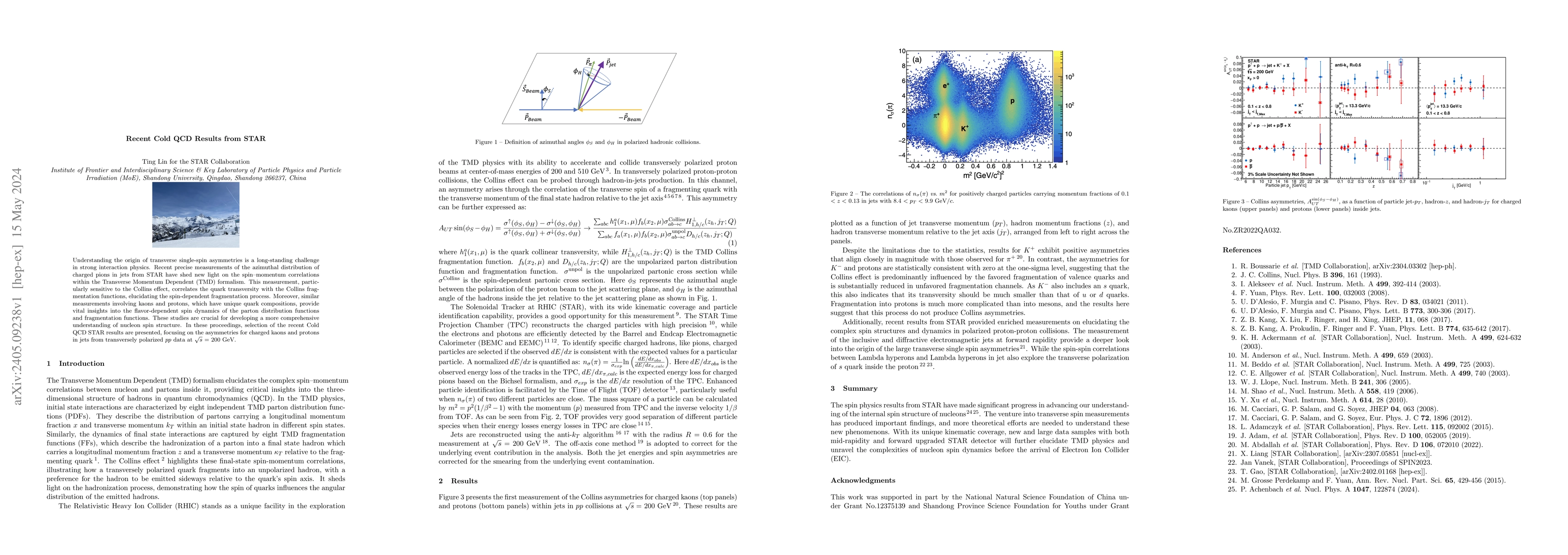 Thumbnail for Recent Cold QCD Results from STAR