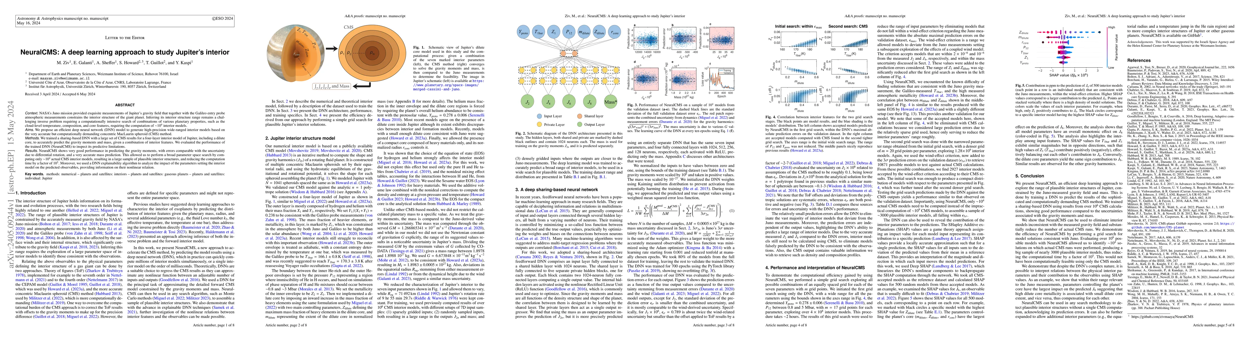 Thumbnail for NeuralCMS: A deep learning approach to study Jupiter's interior