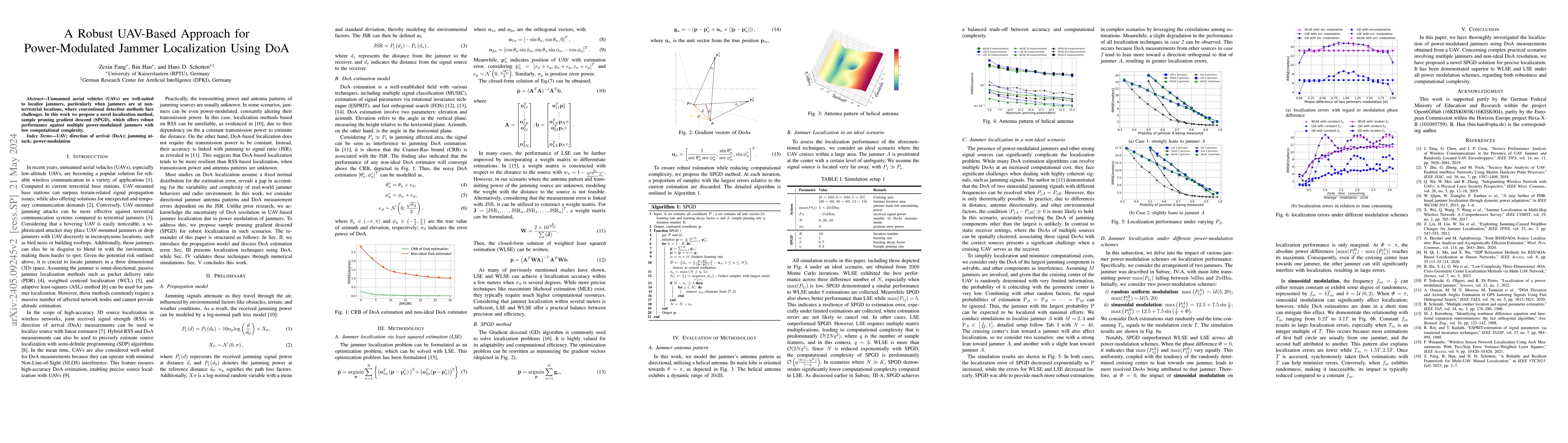 Thumbnail for A Robust UAV-Based Approach for Power-Modulated Jammer Localization
  Using DoA