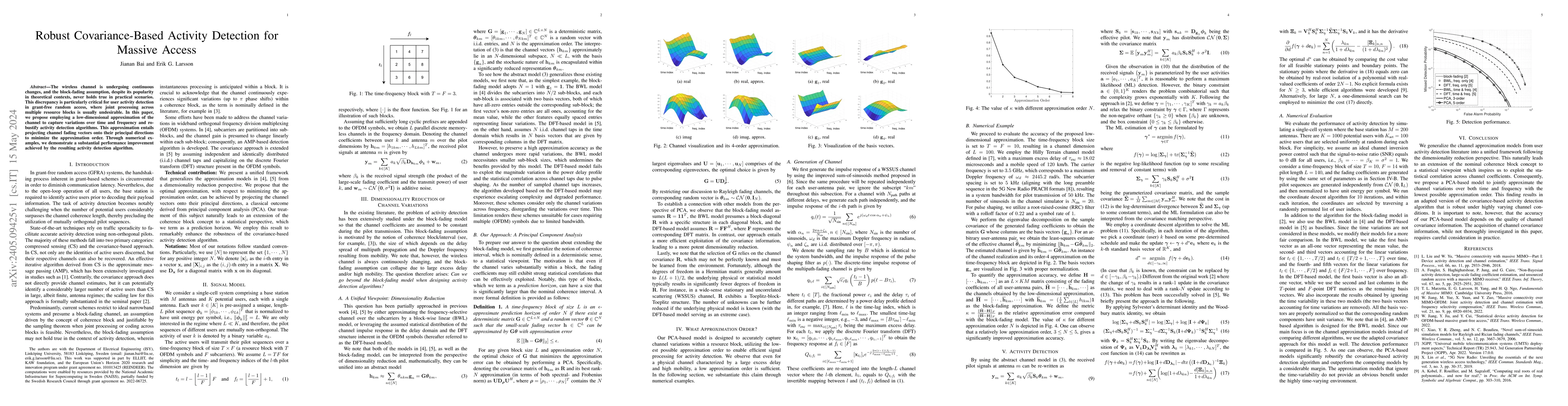 Thumbnail for Robust Covariance-Based Activity Detection for Massive Access