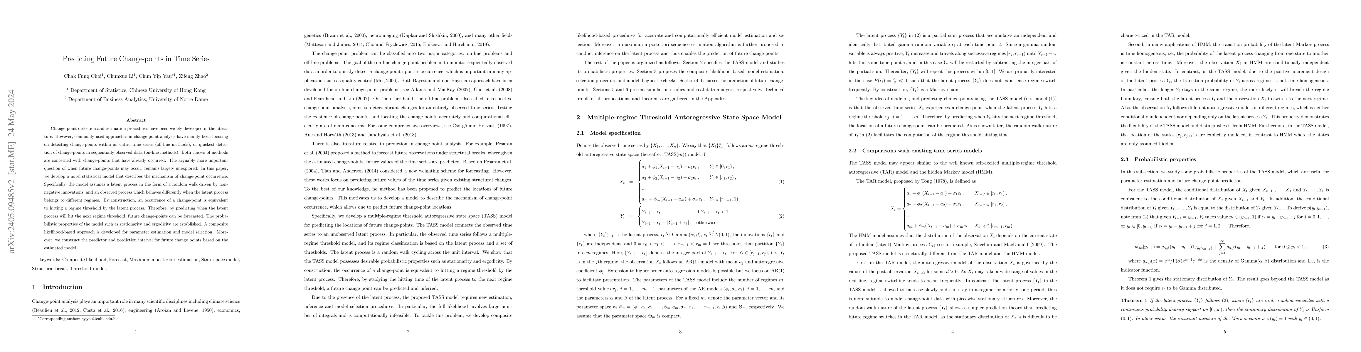 Thumbnail for Predicting Future Change-points in Time Series