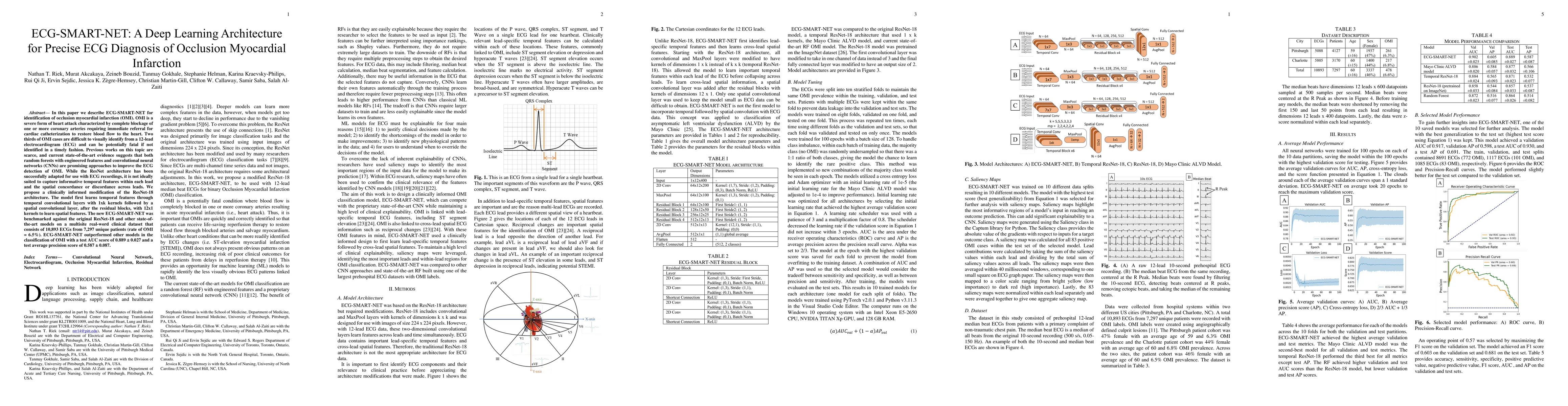 Thumbnail for ECG-SMART-NET: A Deep Learning Architecture for Precise ECG Diagnosis of
  Occlusion Myocardial Infarction
