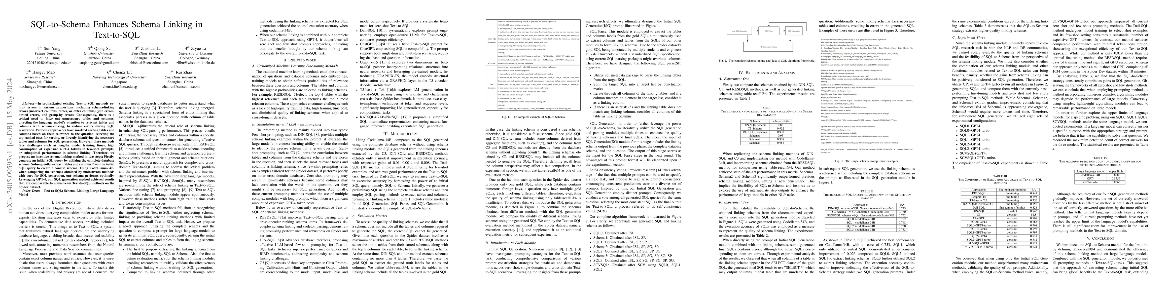Thumbnail for SQL-to-Schema Enhances Schema Linking in Text-to-SQL