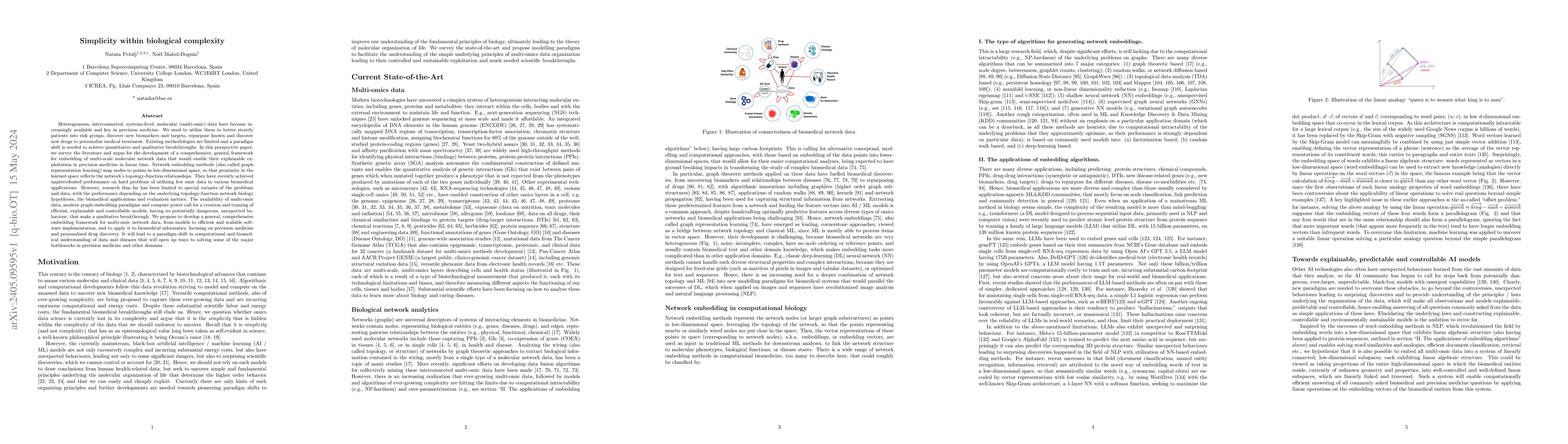 Thumbnail for Simplicity within biological complexity
